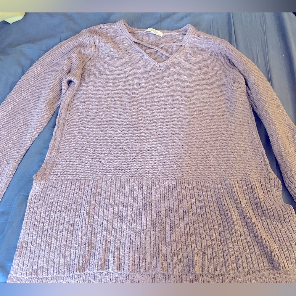 Philosophy Women’s sweater, purple 2X